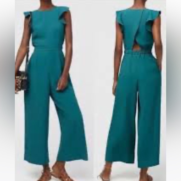 J. Crew Pants - JCrew Jumpsuit in Teal Green